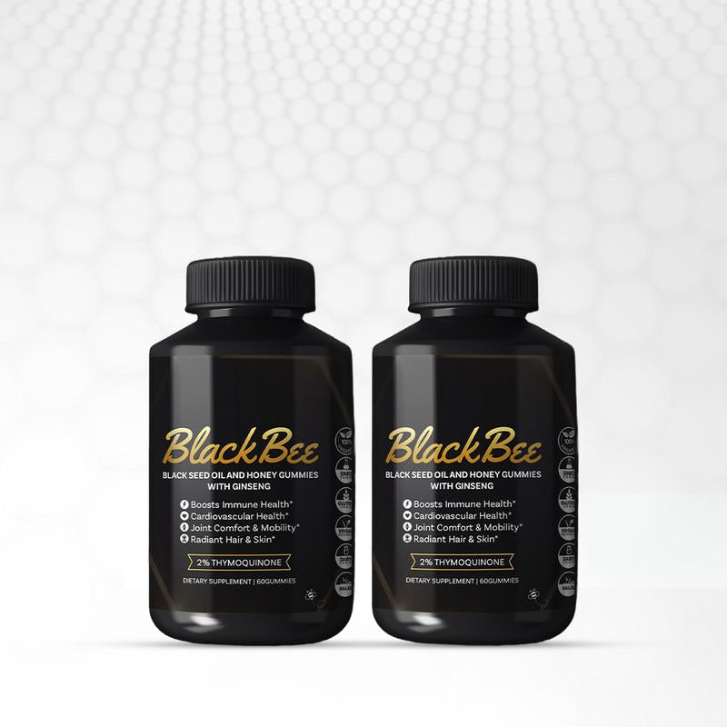 Black Seed Oil Gummies Supplement - Hair Growth Immune Support Joint Health and Digestion Healthcare Fitness